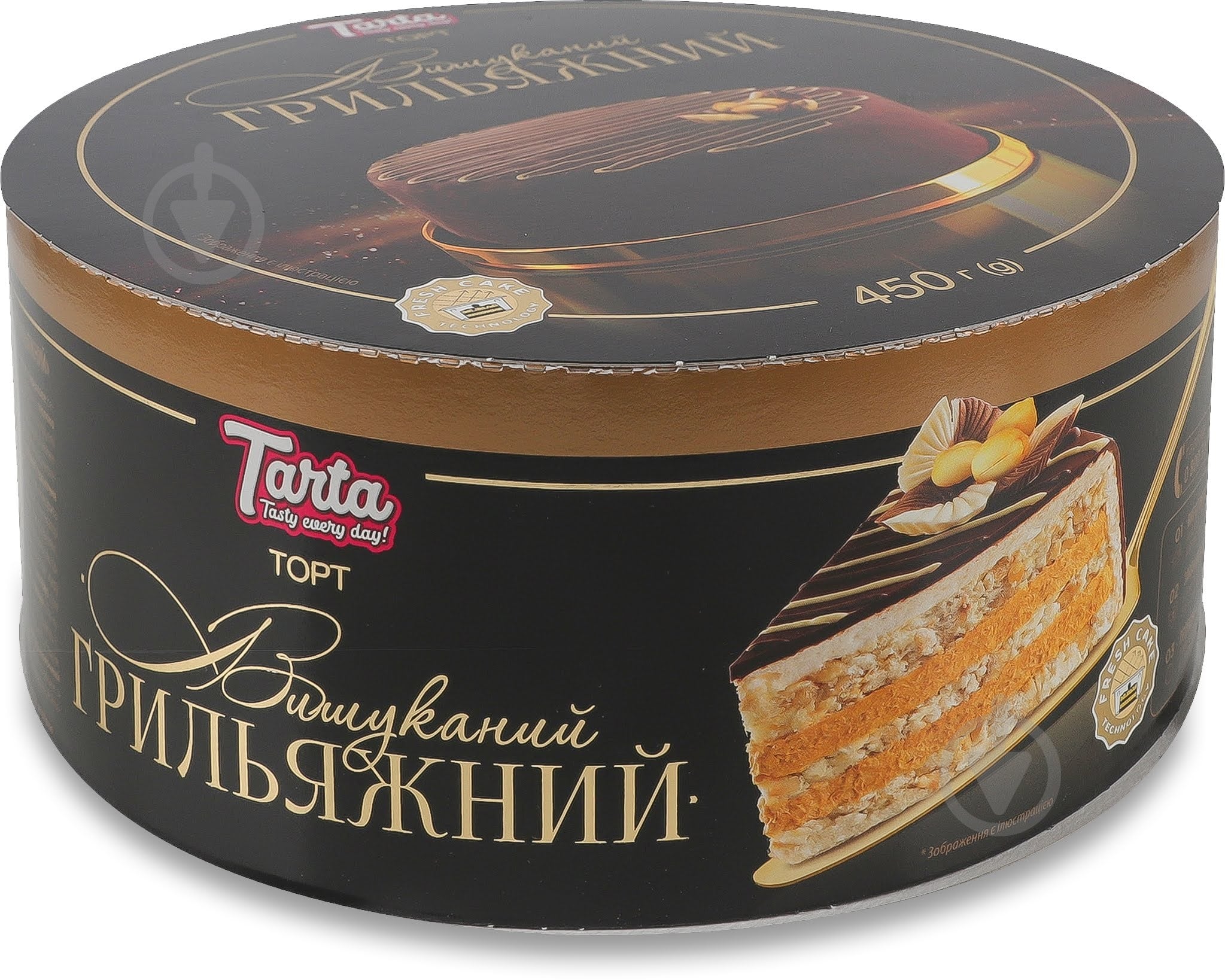 Торт Tarta воздушно-арахисовый Изысканный грильяжный 450 г - фото 1