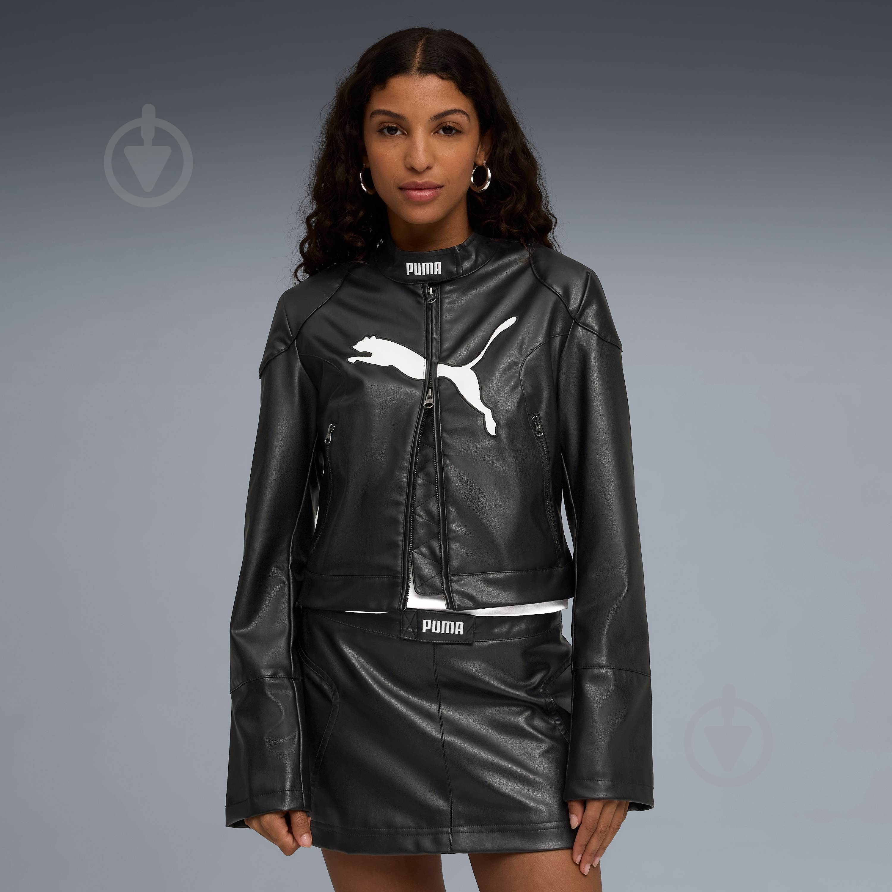 ᐉ Куртка женская Puma FUTURE.PUMA.ARCHIVE Pleather Racer Jacket