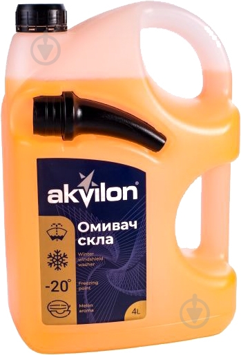 Омивач скла AKVILON Melon PS Диня зима -20 °С 4 л - фото 1