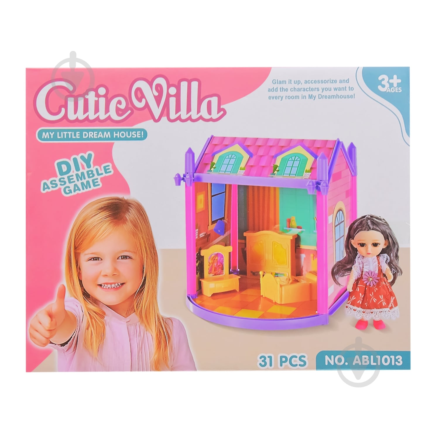 Будиночок для ляльок з лялькою ABL1013 - фото 2