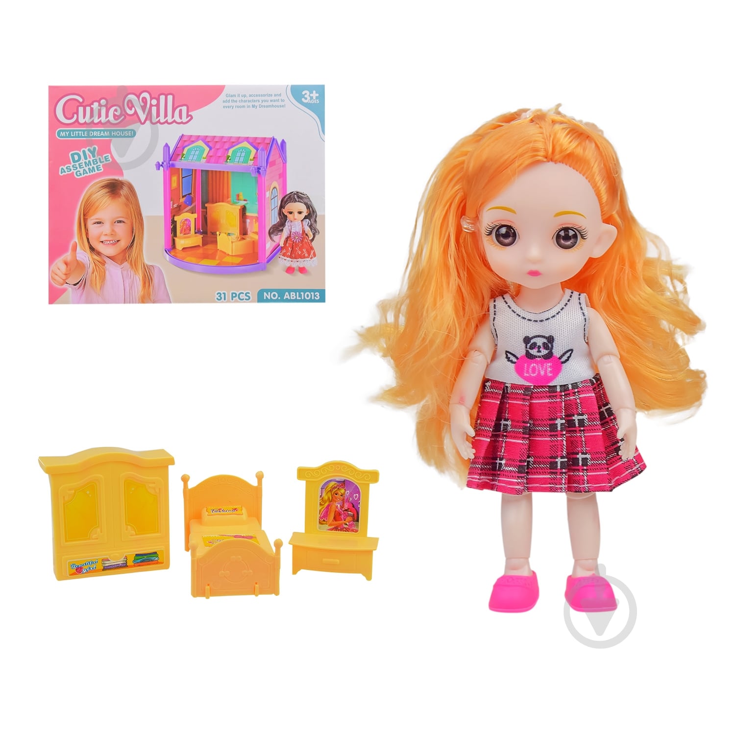 Будиночок для ляльок з лялькою ABL1013 - фото 1