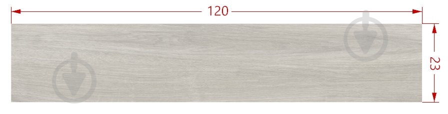 Плитка Cifre Баваро Гріс 23x120 - фото 2