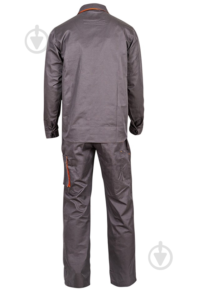 Брюки рабочие Sizam Newcastle р. L 31206 серый с оранжевым - фото 4