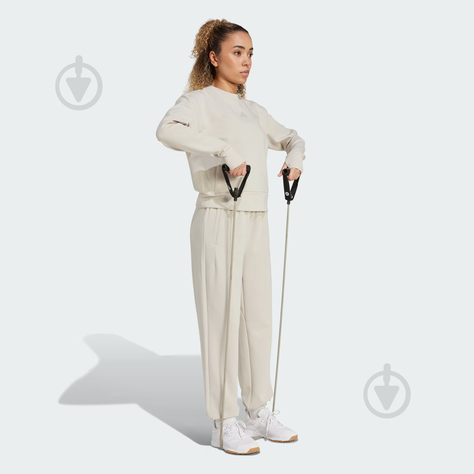 Світшот Adidas D4T KNIT CREW JV5764 р.M бежевий - фото 5 Світшот Adidas D4T KNIT CREW JV5764 р.M бежевий - фото 5