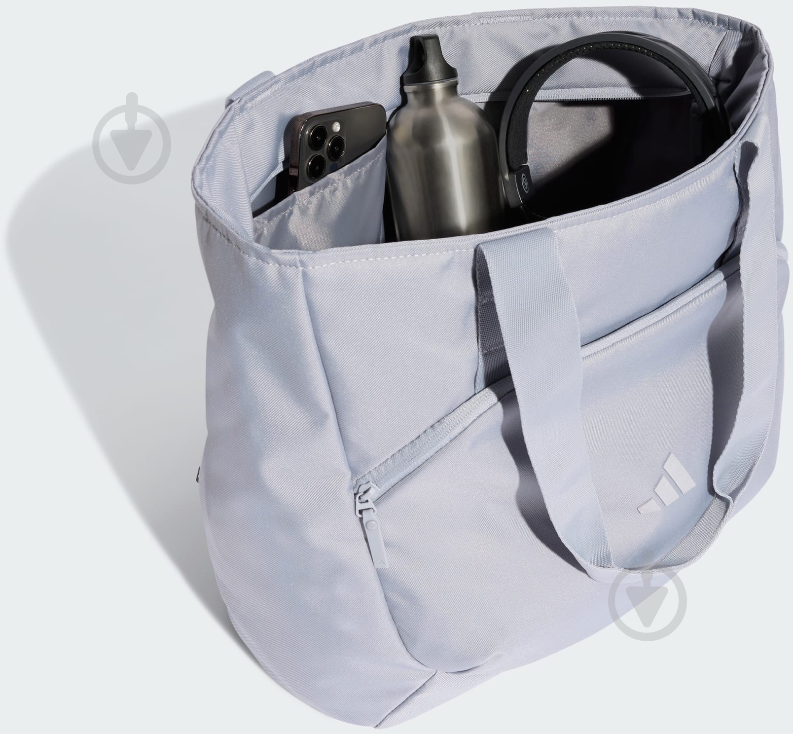 Сумка Adidas Prime Tote KC6820 32 л серый - фото 4
