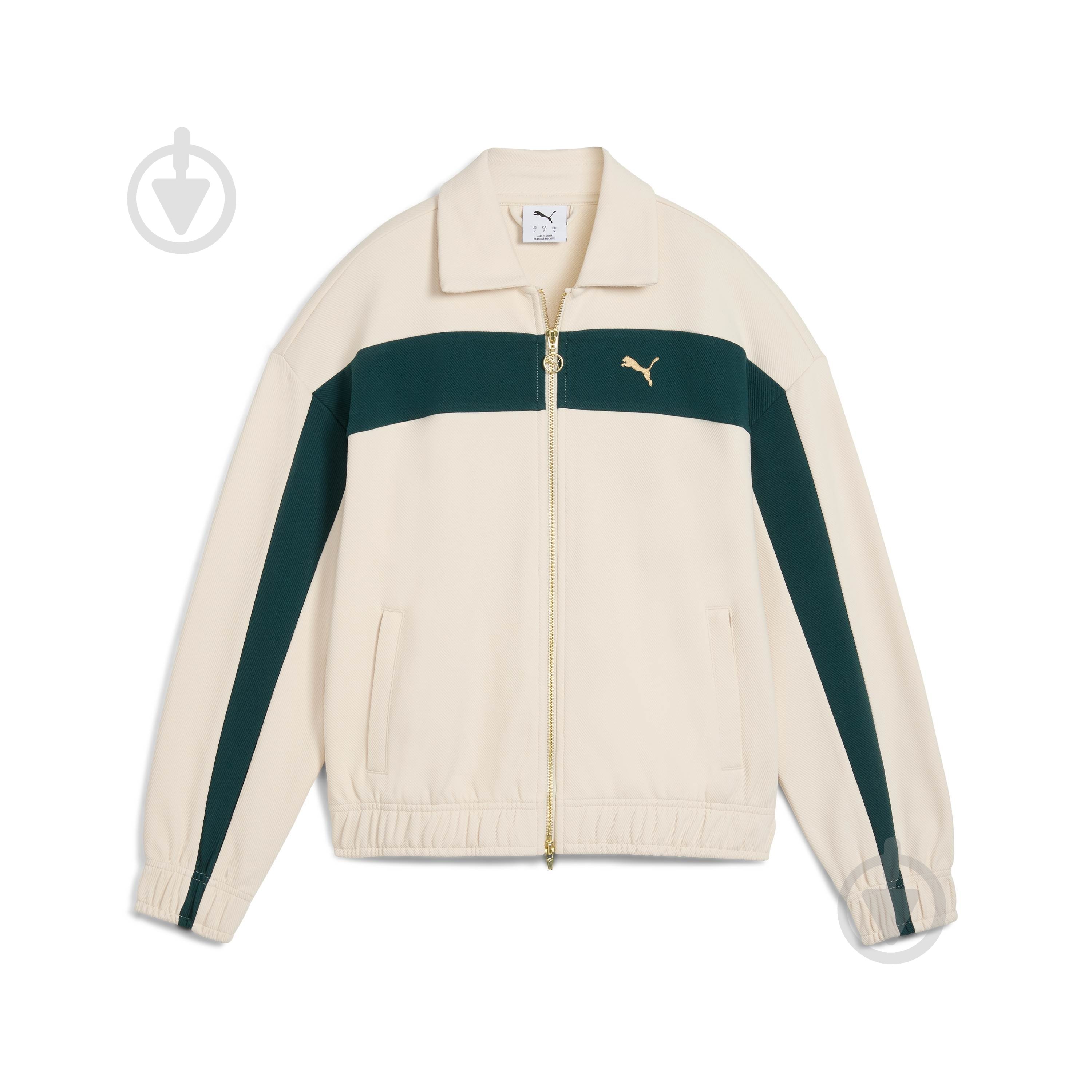 Джемпер Puma T7 Relaxed Track Jacket 63213787 р.M белый - фото 6