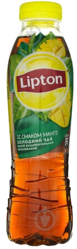 Чай Lipton Чорний зі смаком манго 0,5 л (4823063114264) - фото 1