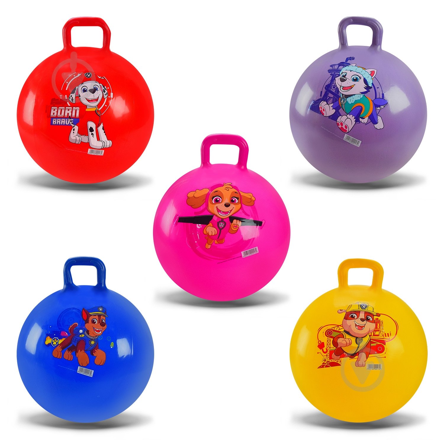 М'яч-стрибун multicolor PB2113 - фото 1