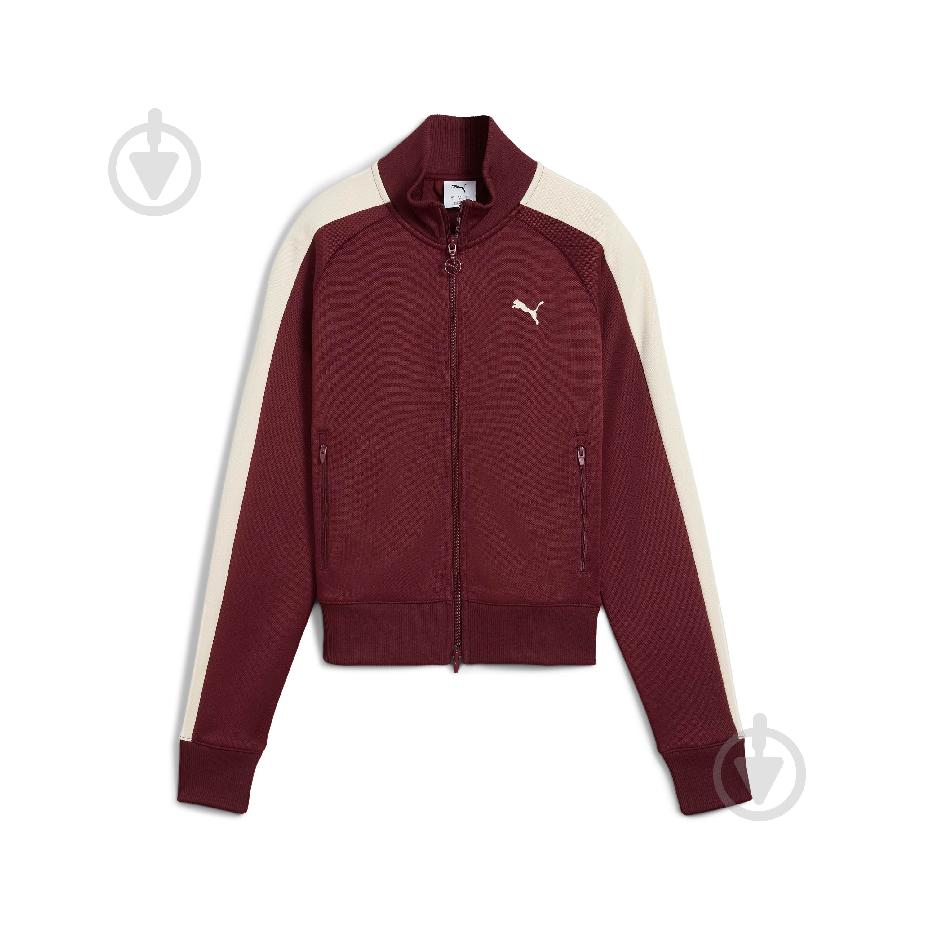 Джемпер Puma T7 ALWAYS ON Short Track Jacket 62979696 р.M бордовый - фото 6 Джемпер Puma T7 ALWAYS ON Short Track Jacket 62979696 р.M бордовый - фото 6