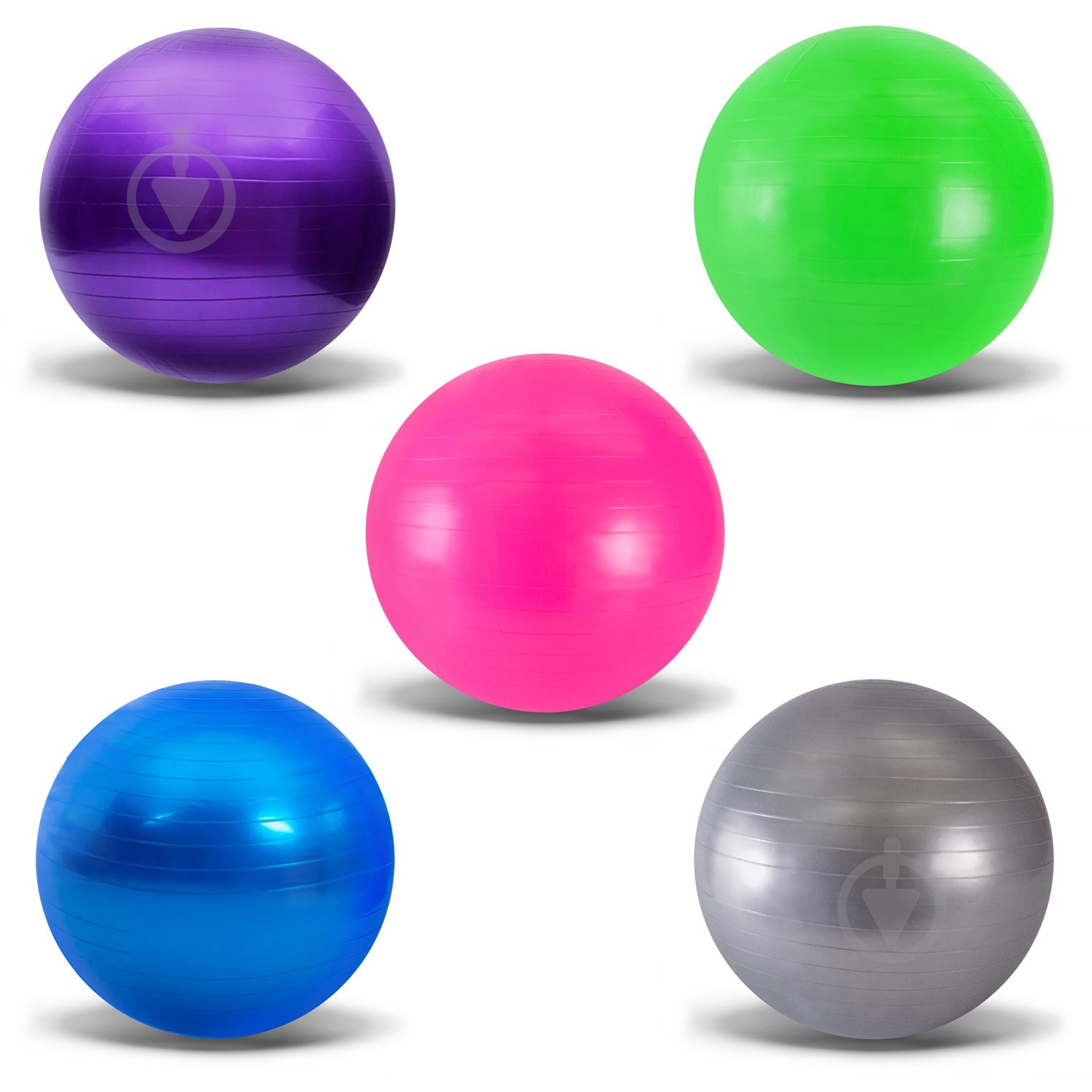 Мяч детский для фитнеса multicolor B7510 - фото 1