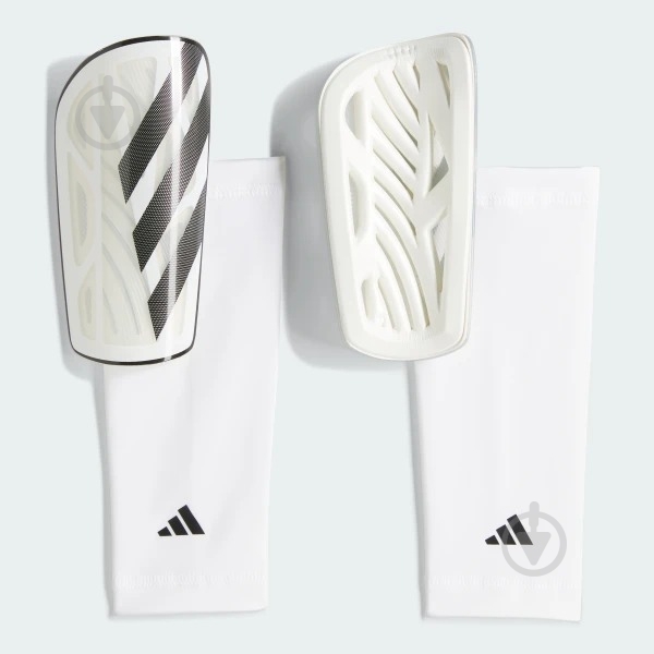 Щитки футбольные Adidas Tiro League M белый - фото 1