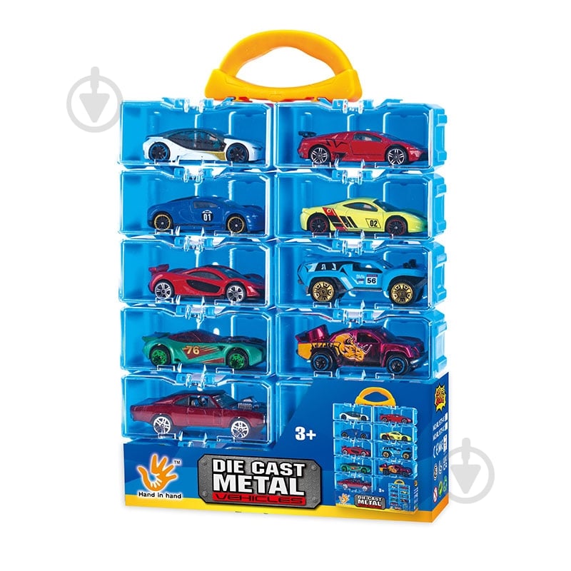 Набор машинок Shantou 1:34 ML1978A12 - фото 1 Набор машинок Shantou 1:34 ML1978A12 - фото 1