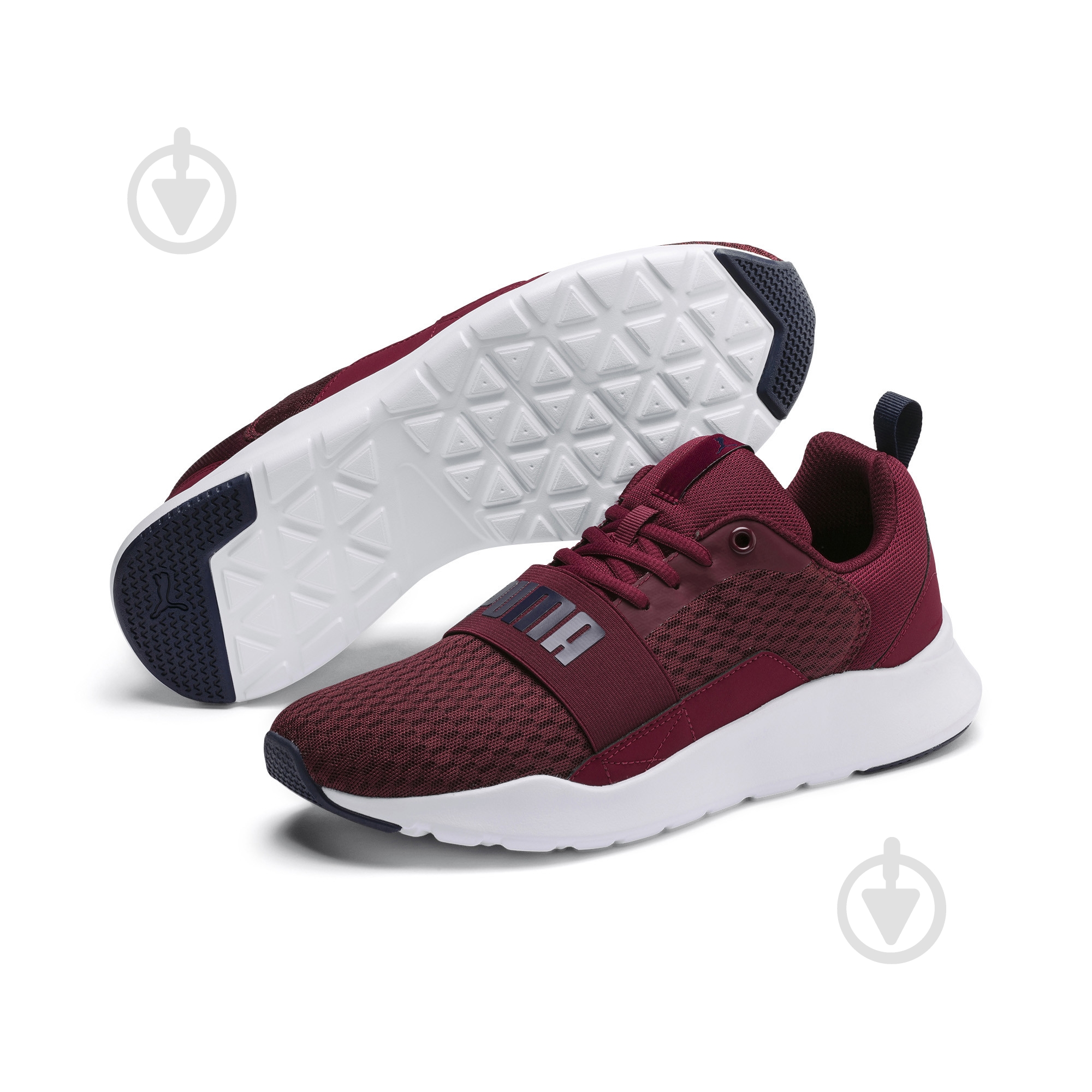 Кросівки чоловічі Puma Puma Wired 36697006 р.42 бордові - фото 1