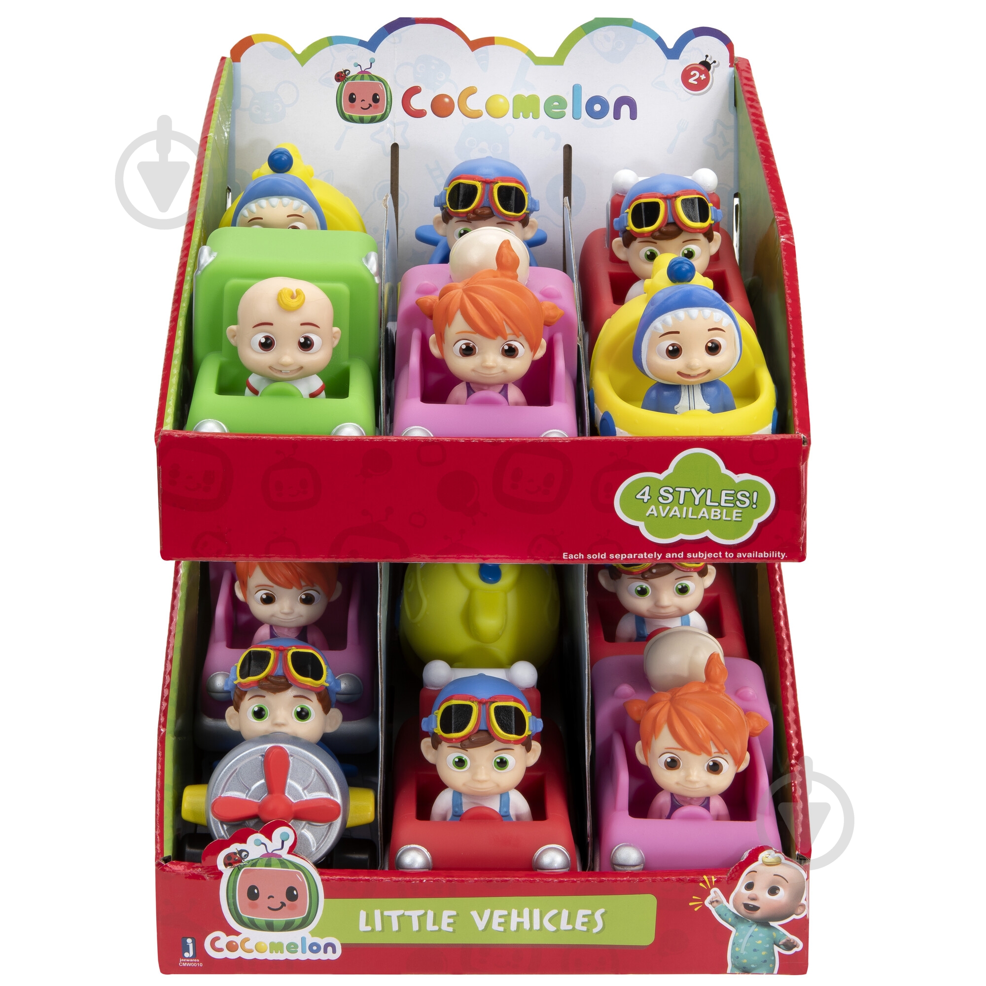 Машинка CoComelon Mini Vehicles Самолет CMW0051 - фото 1
