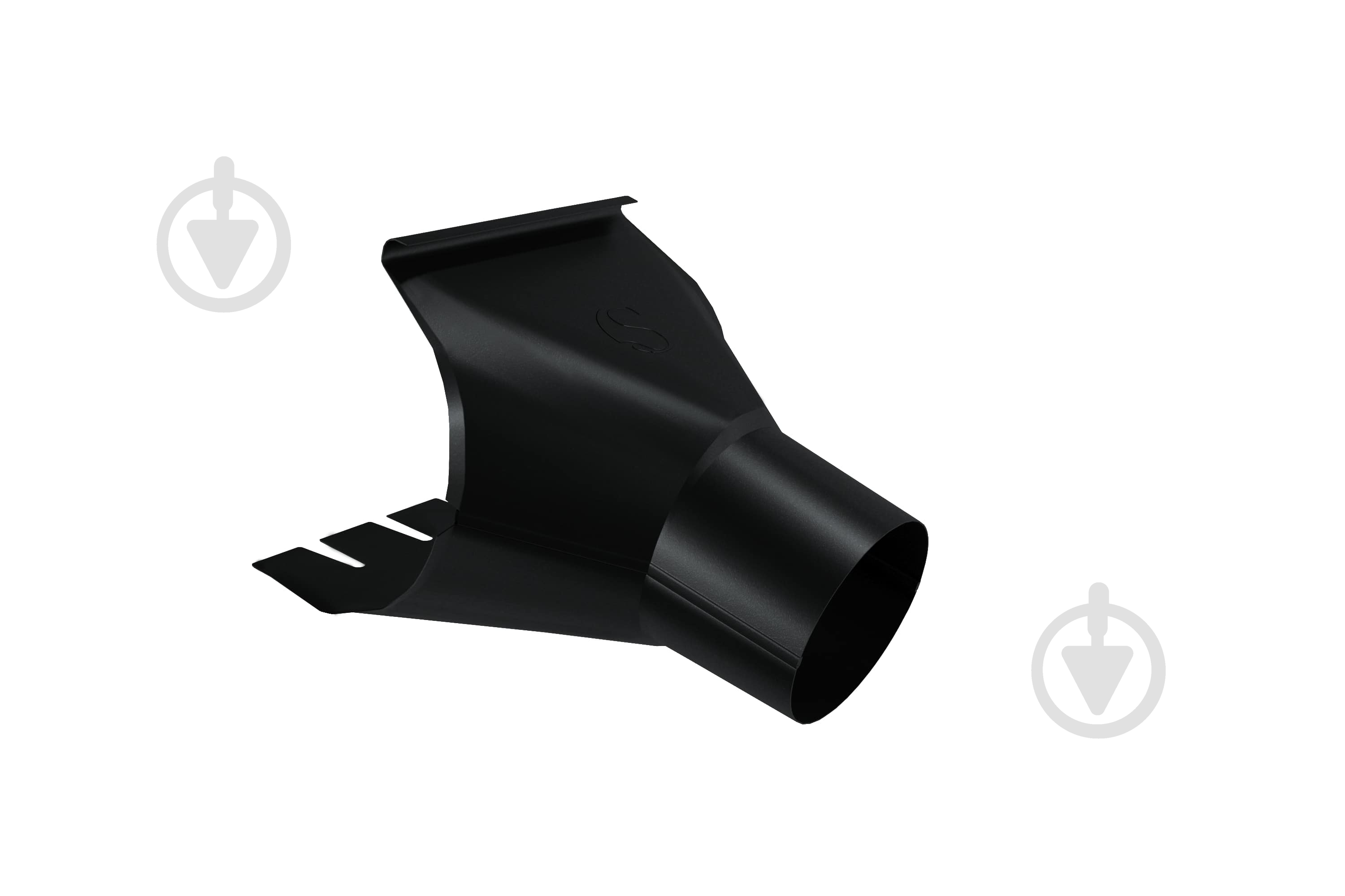 Воронка SMART™ 125 RAL 9005 черный - фото 2
