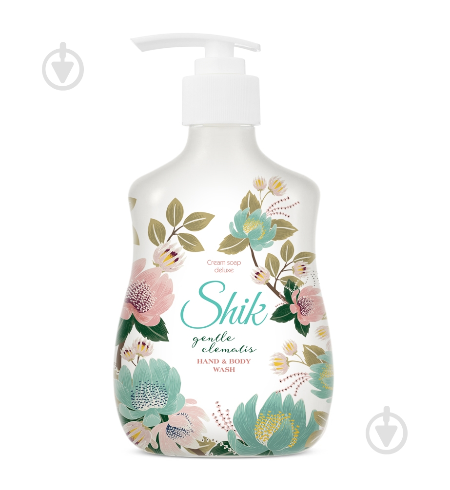 Крем-мыло Shik Gentle clematis 500 мл - фото 1 Крем-мыло Shik Gentle clematis 500 мл - фото 1