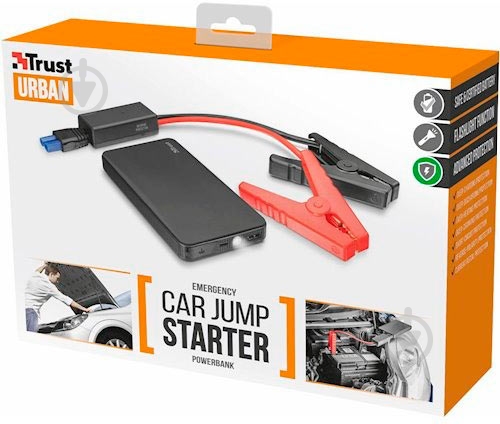 Пускозарядний пристрій автономний Trust Emergency Car Jump Starter 2,1 А (22195) - фото 5