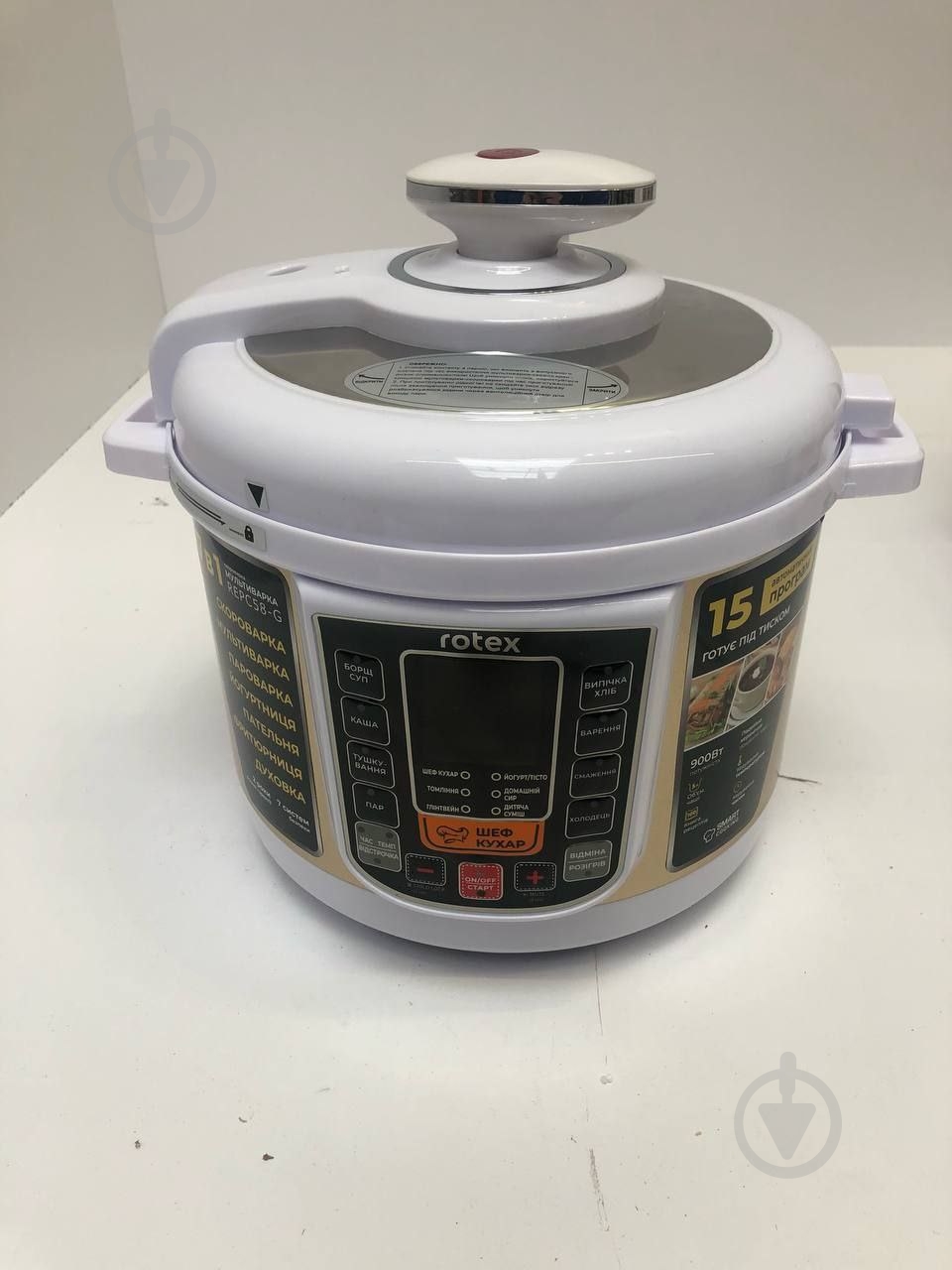 УЦЕНКА! Мультиварка Rotex REPC58-G (УЦ №95) - фото 2 УЦЕНКА! Мультиварка Rotex REPC58-G (УЦ №95) - фото 2