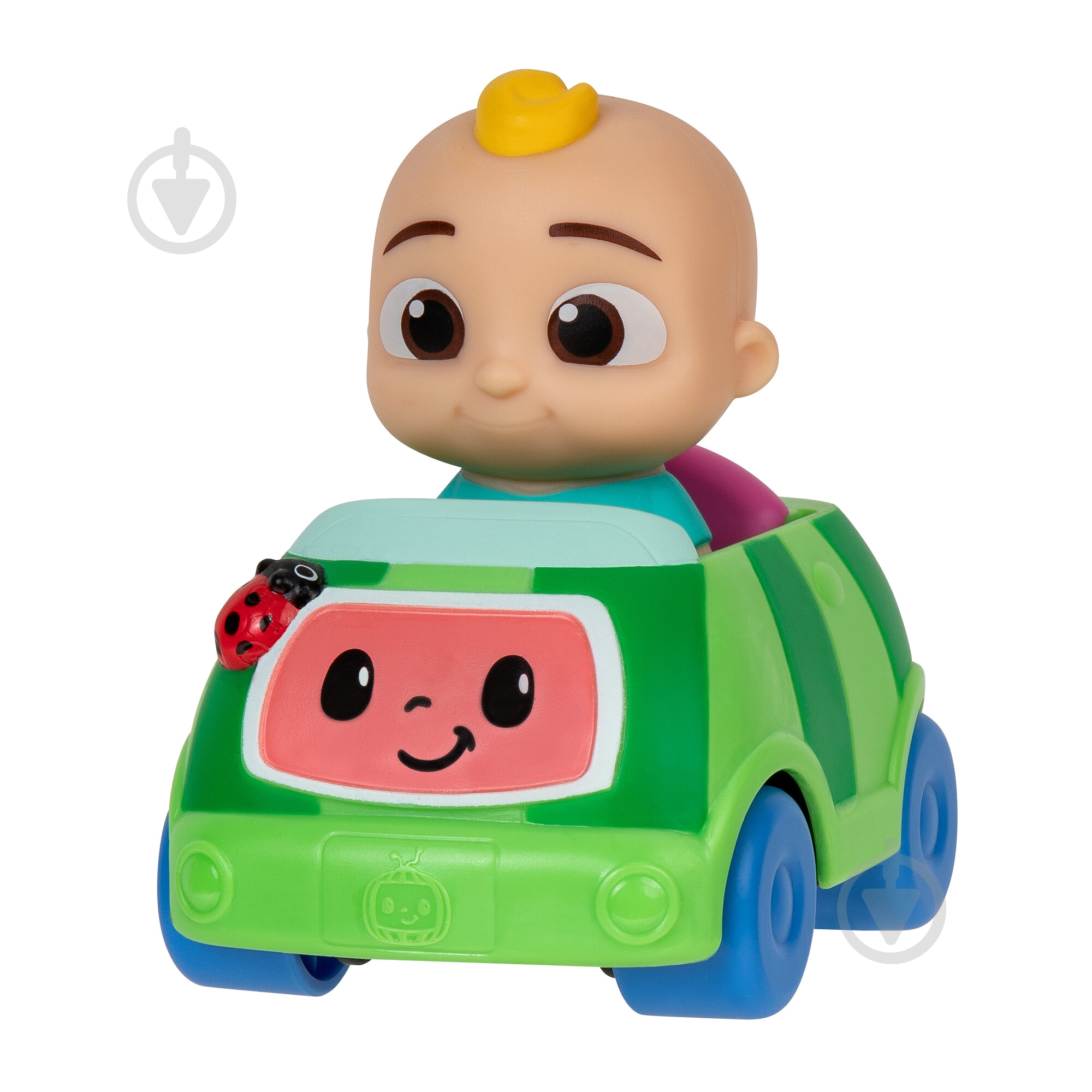 Машинка CoComelon Mini Vehicles Арбуз Джей Джей CMW0175 - фото 1