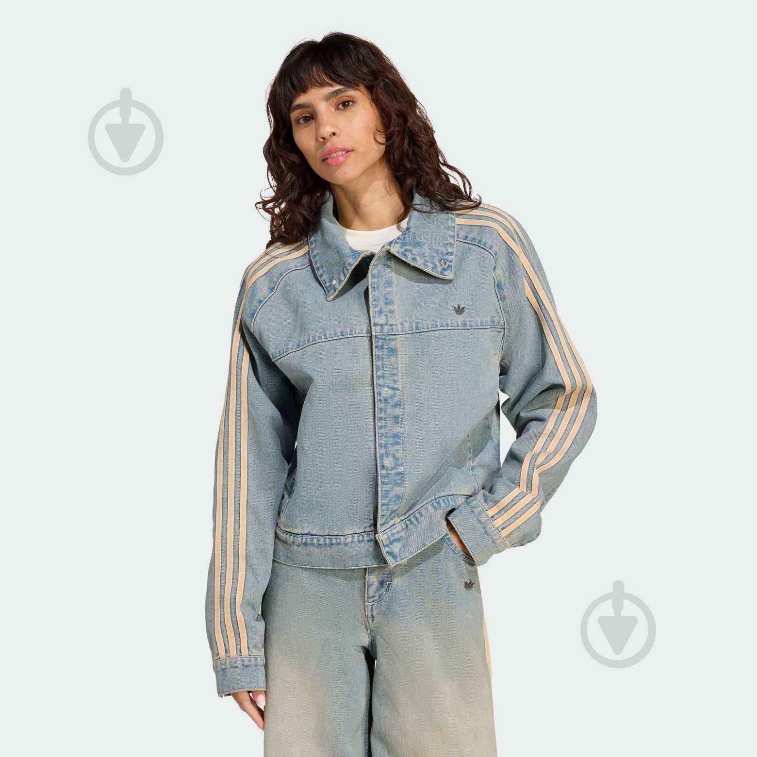 Джемпер Adidas P ESS DENIM JKT JY2872 р.M синій - фото 1