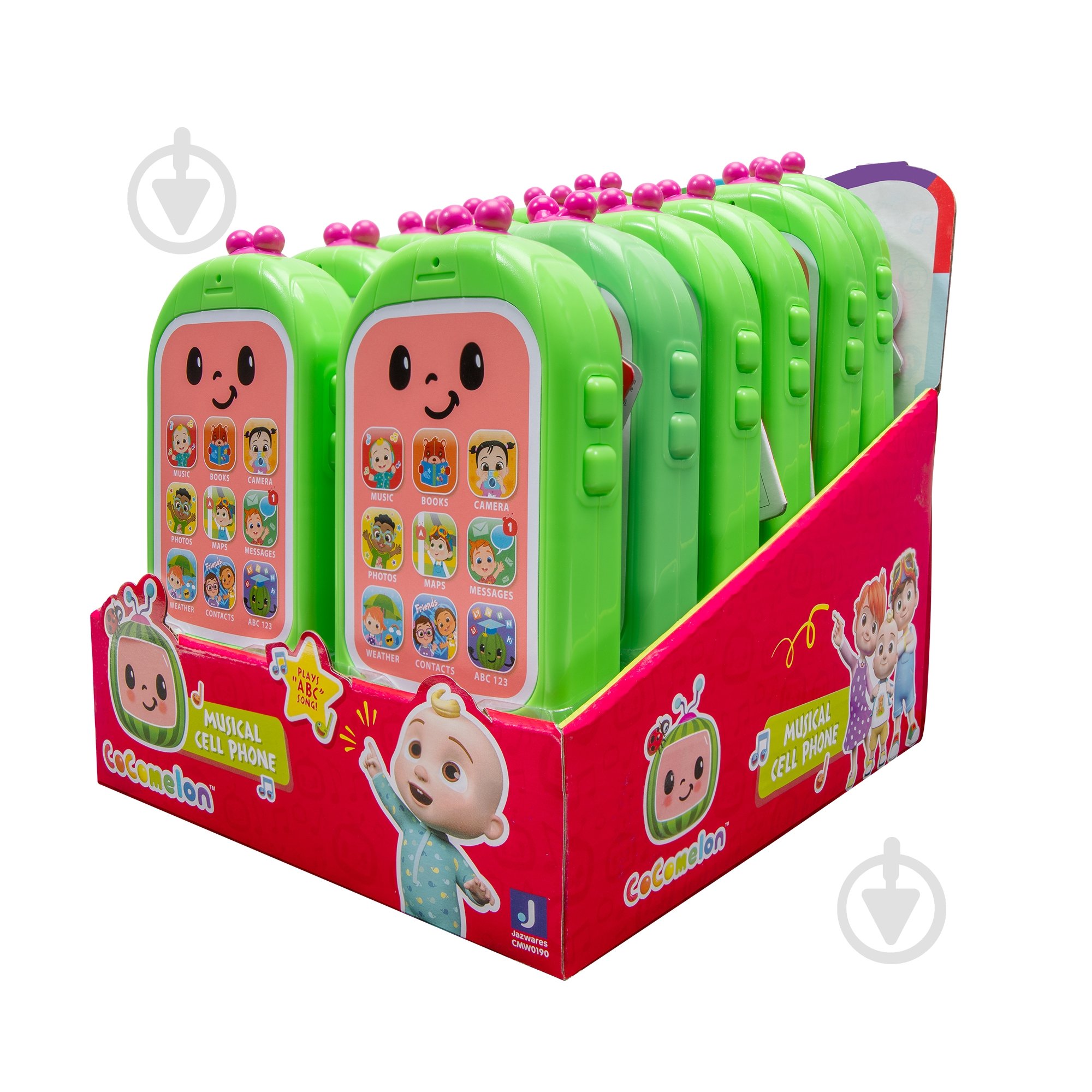 Іграшка інтерактивна CoComelon Feature Roleplay Музичний телефон CMW0190 - фото 7 Іграшка інтерактивна CoComelon Feature Roleplay Музичний телефон CMW0190 - фото 7