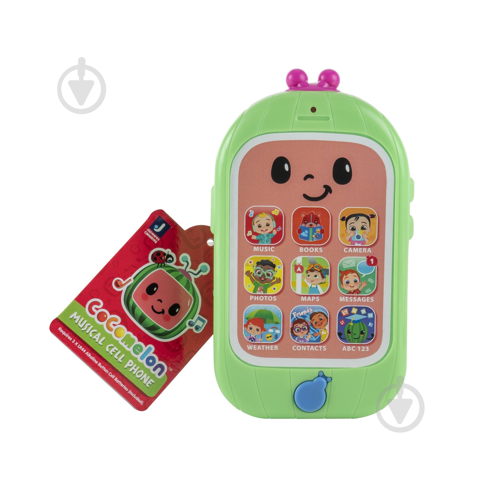Іграшка інтерактивна CoComelon Feature Roleplay Музичний телефон CMW0190 - фото 2 Іграшка інтерактивна CoComelon Feature Roleplay Музичний телефон CMW0190 - фото 2