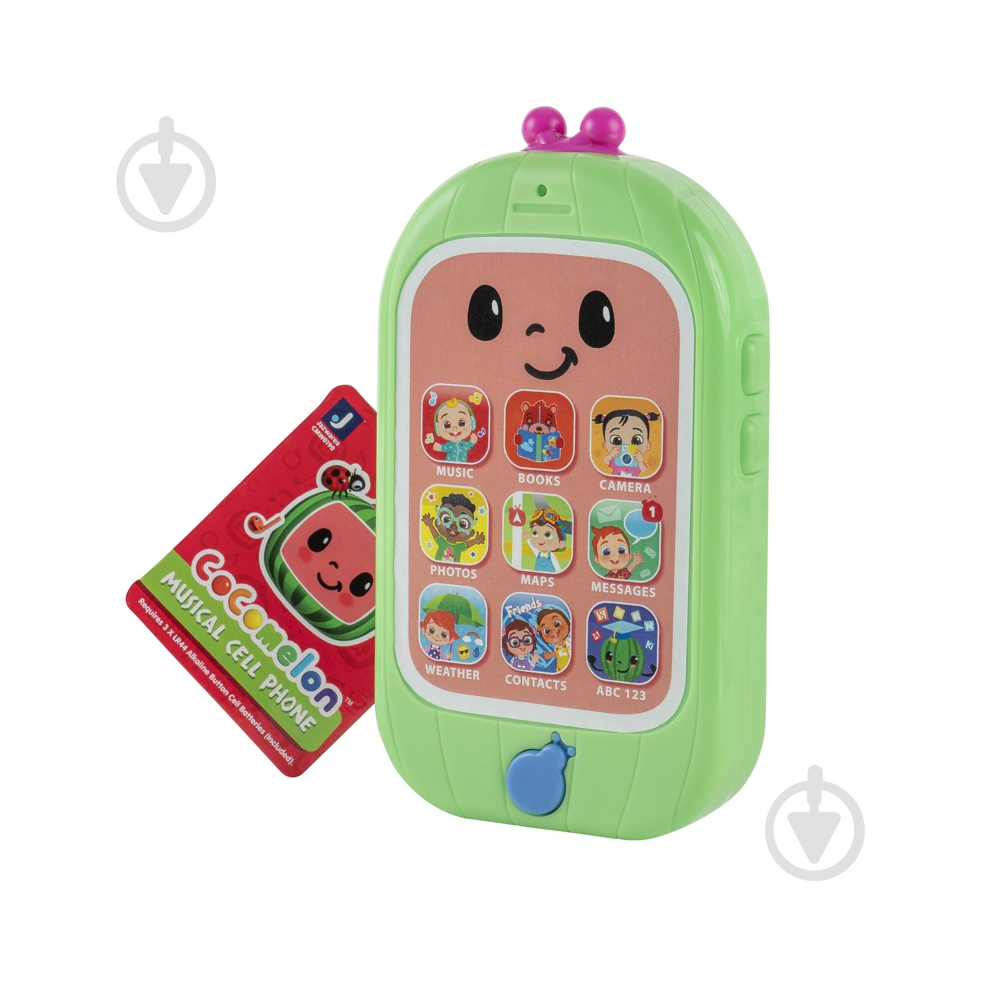 Іграшка інтерактивна CoComelon Feature Roleplay Музичний телефон CMW0190 - фото 1 Іграшка інтерактивна CoComelon Feature Roleplay Музичний телефон CMW0190 - фото 1