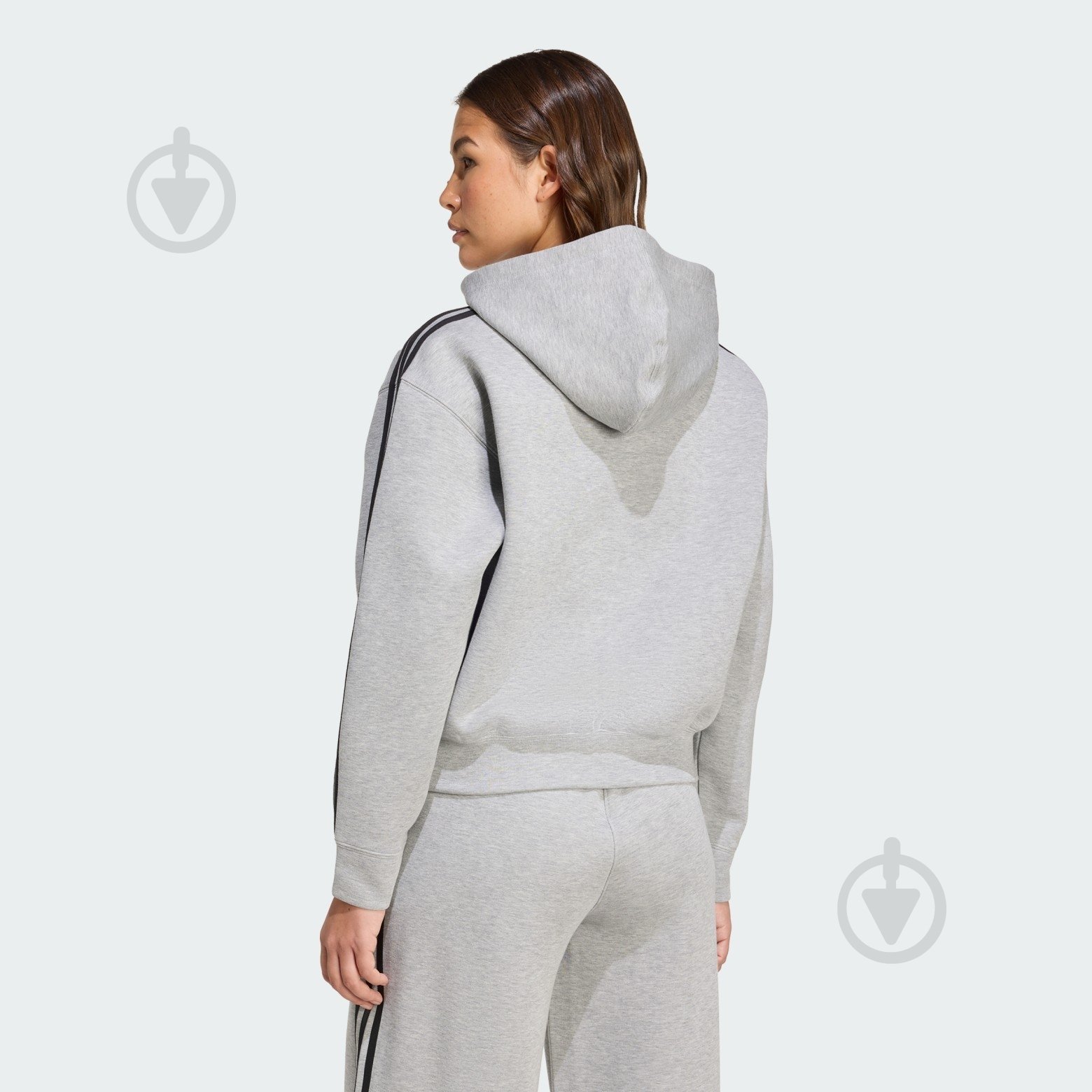 Джемпер Adidas SPACER 3S FZ JY2620 р.M сірий - фото 2 Джемпер Adidas SPACER 3S FZ JY2620 р.M сірий - фото 2