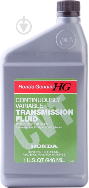 Масло трансмиссионное Honda HMMF Continuously Variable Transmission CVT 1 л (08200-9006) - фото 1