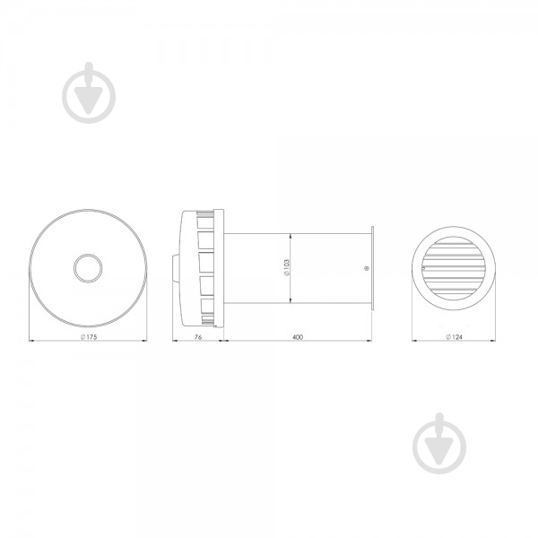 Проветриватель комнатный EUROPLAST SPK2-100dB - фото 3 Проветриватель комнатный EUROPLAST SPK2-100dB - фото 3