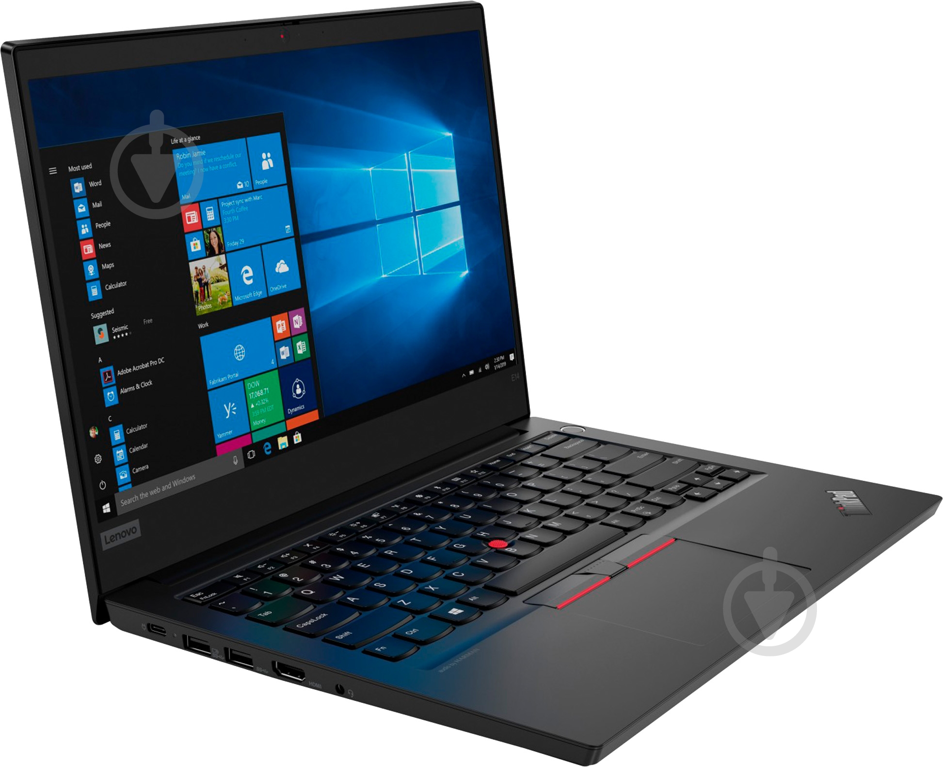 Ноутбук Lenovo ThinkPad E14 14" (20RA001GRT) black - фото 4 Ноутбук Lenovo ThinkPad E14 14" (20RA001GRT) black - фото 4