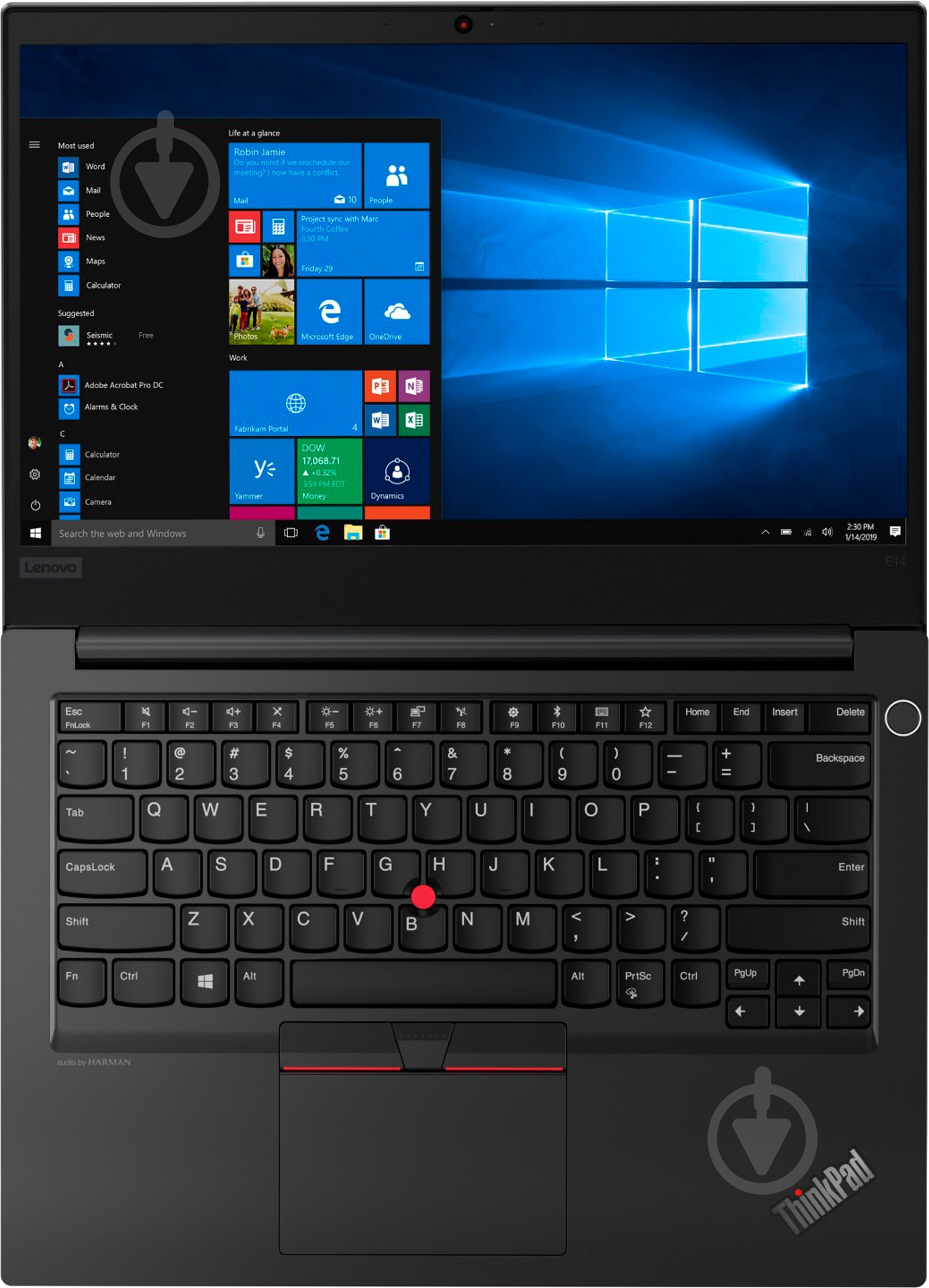 Ноутбук Lenovo ThinkPad E14 14" (20RA001GRT) black - фото 3 Ноутбук Lenovo ThinkPad E14 14" (20RA001GRT) black - фото 3