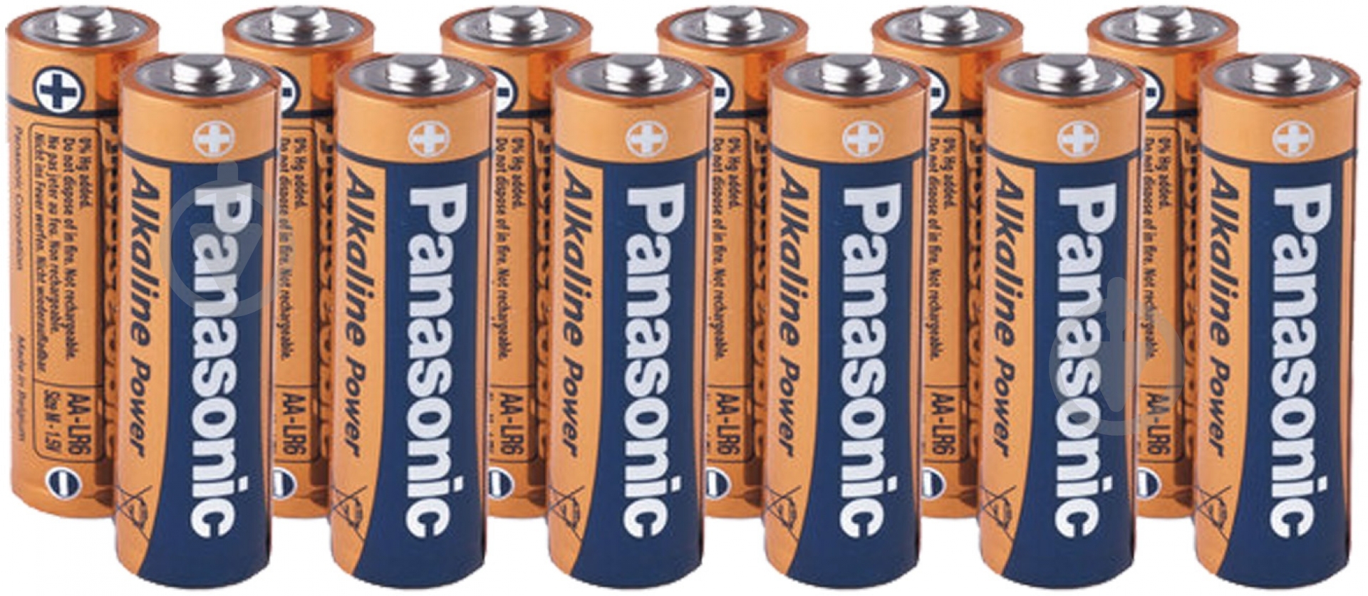 Батарейка Panasonic ALKALINE POWER AA (LR6REB/2B12R) - фото 1