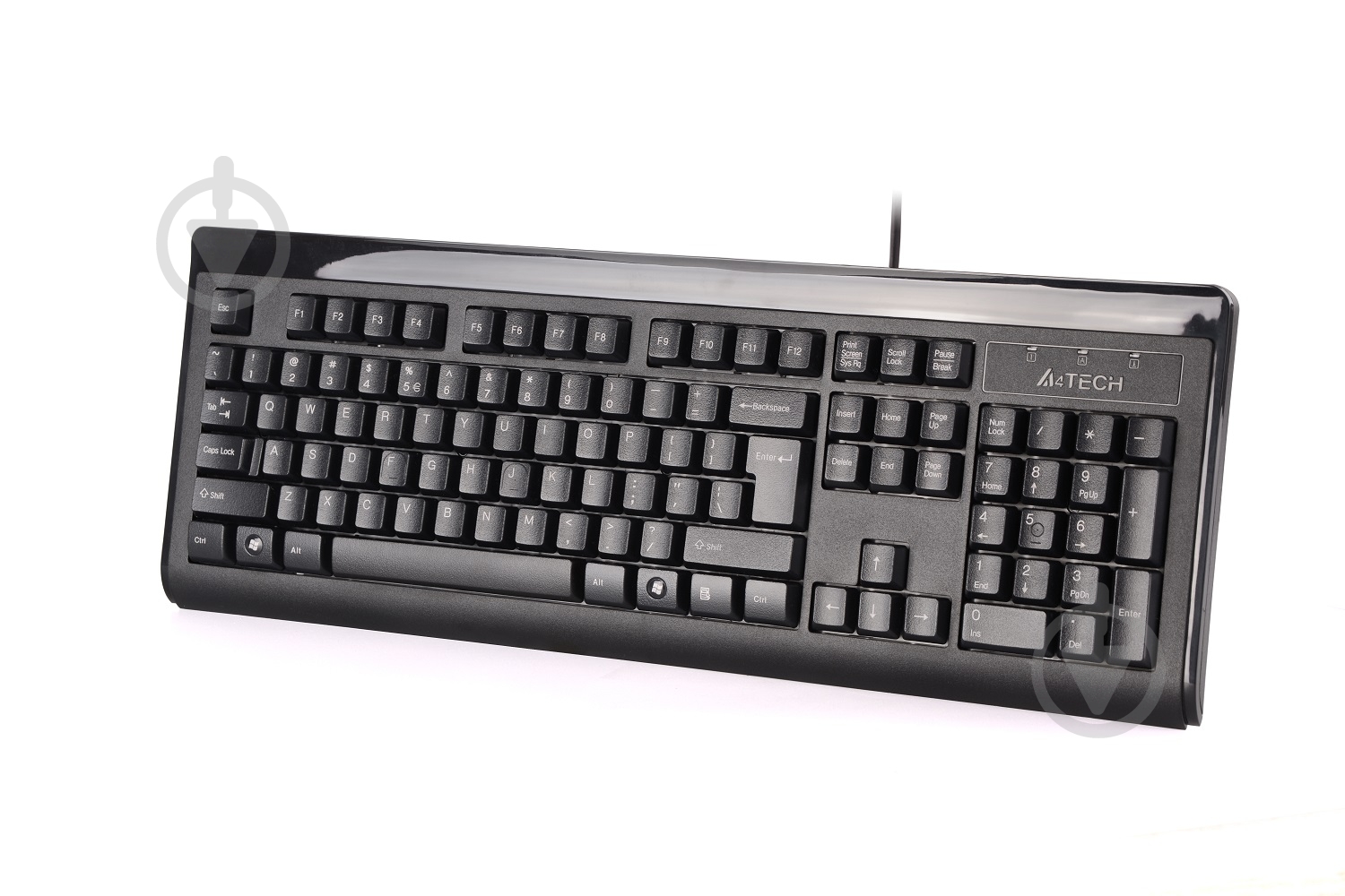 Клавиатура A4Tech (KB-8A USB (Black)) black - фото 2 Клавиатура A4Tech (KB-8A USB (Black)) black - фото 2
