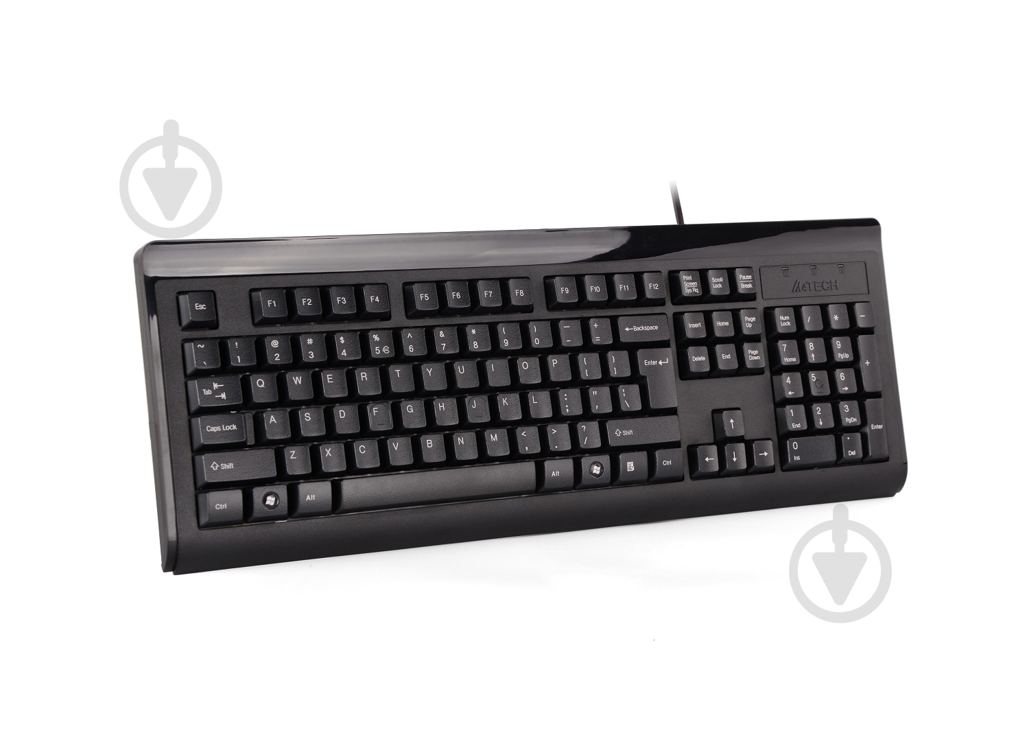 Клавиатура A4Tech (KB-8A USB (Black)) black - фото 3 Клавиатура A4Tech (KB-8A USB (Black)) black - фото 3