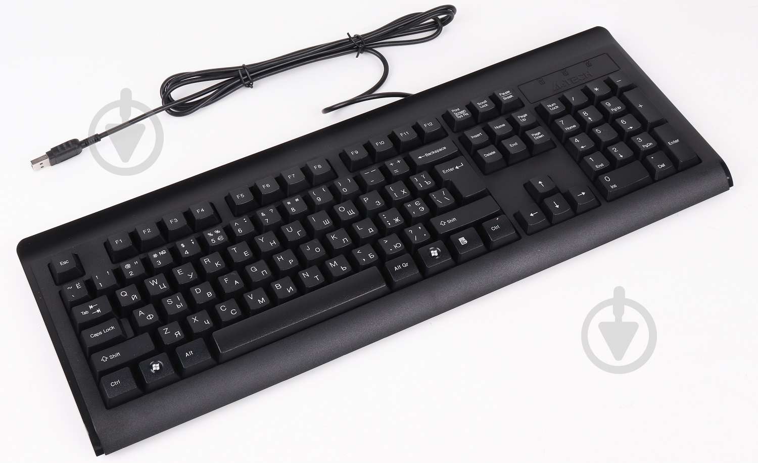 Клавиатура A4Tech (KB-8A USB (Black)) black - фото 4 Клавиатура A4Tech (KB-8A USB (Black)) black - фото 4