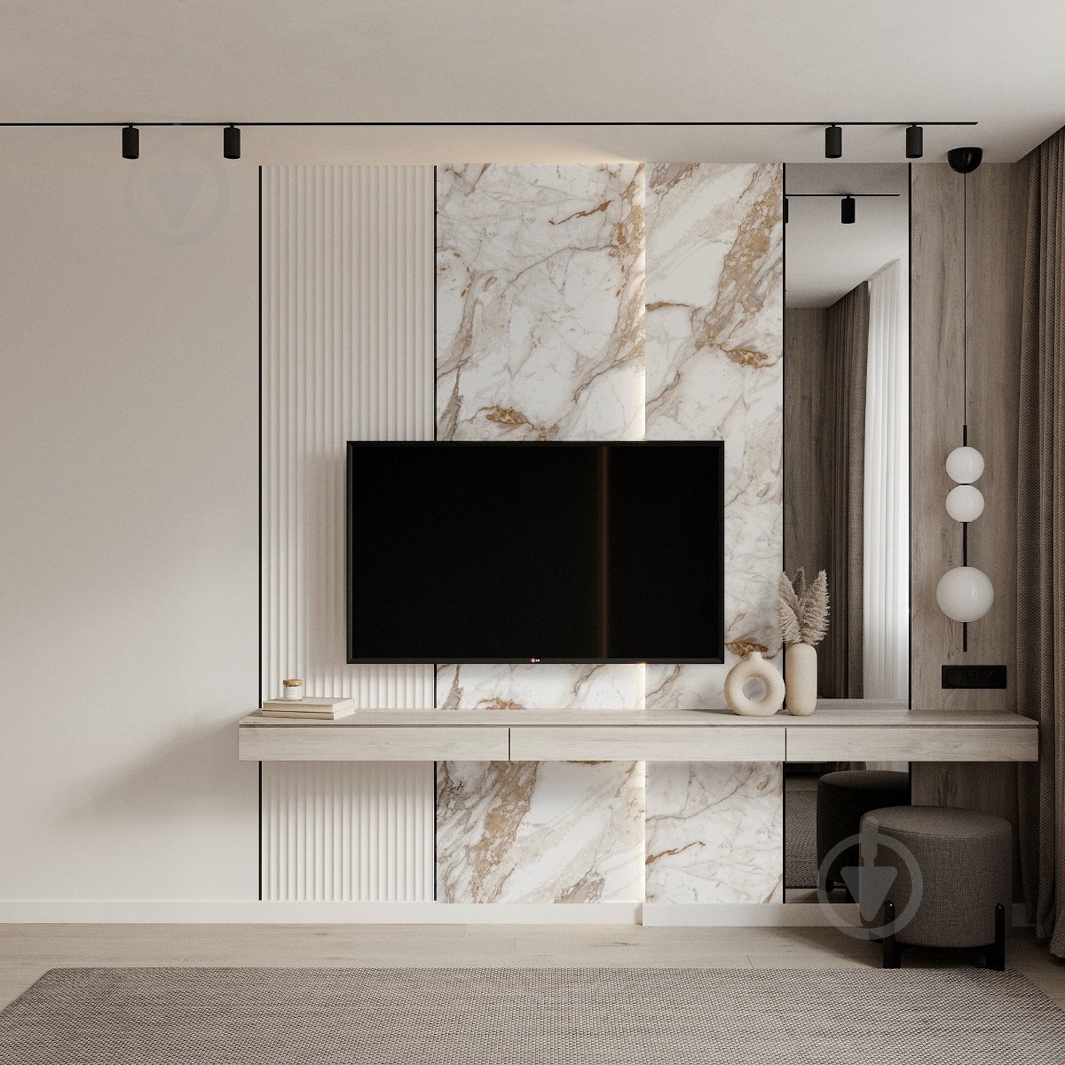 Панель Framex Мрамор Оро Голд 3x1000x2750 мм - фото 2