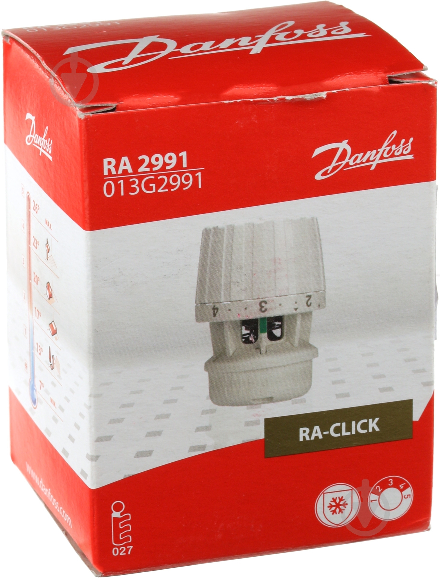 Голівка термостатична Danfoss RA 2991 013G2991 - фото 7