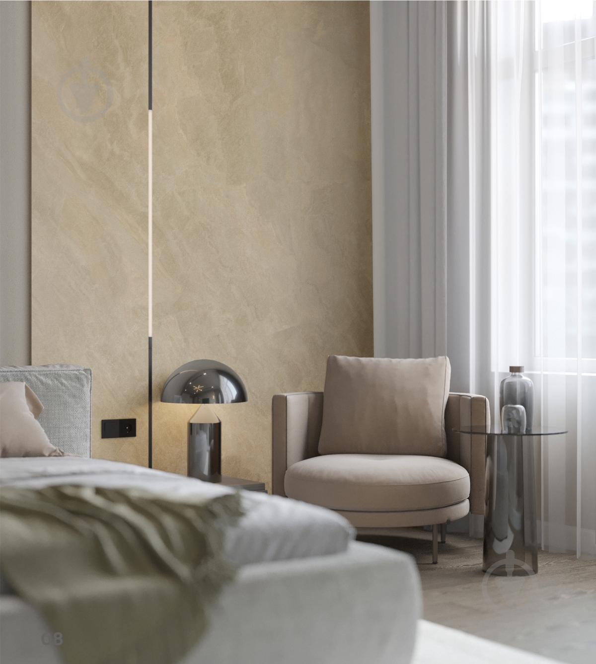 Панель Framex Мрамор Сиера Беж 3x1000x2750 мм - фото 2