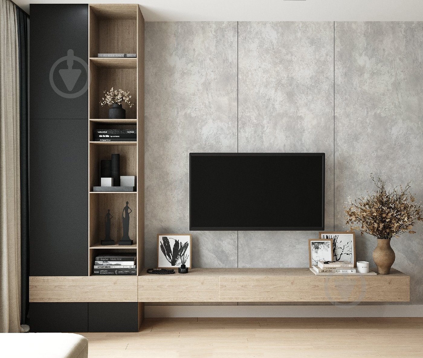 Панель Framex Бетон Лофт 3x1000x2750 мм - фото 2