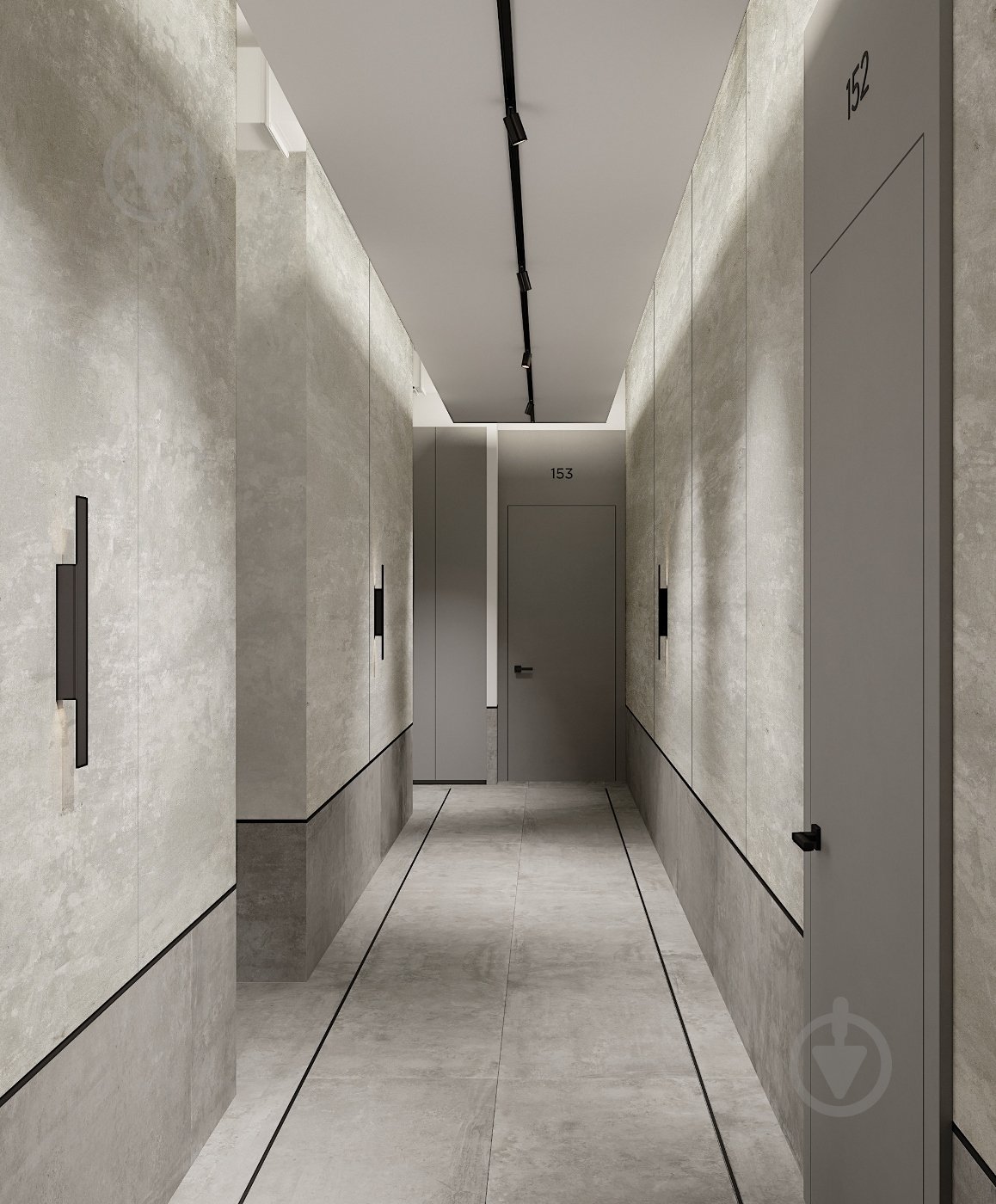 Панель Framex Бетон Лофт 3x1000x2750 мм - фото 3