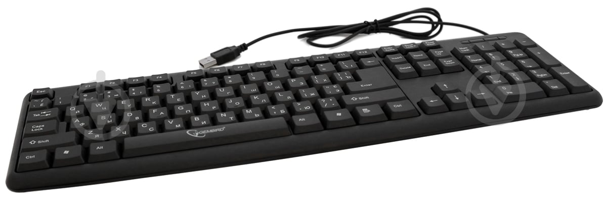 Клавіатура Gembird (KB-U-103-UA) black - фото 4