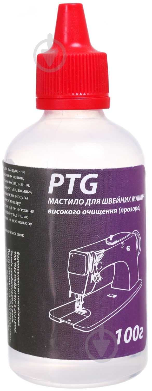 Смазка для швейных машин PTG 100 мл - фото 1 Смазка для швейных машин PTG 100 мл - фото 1