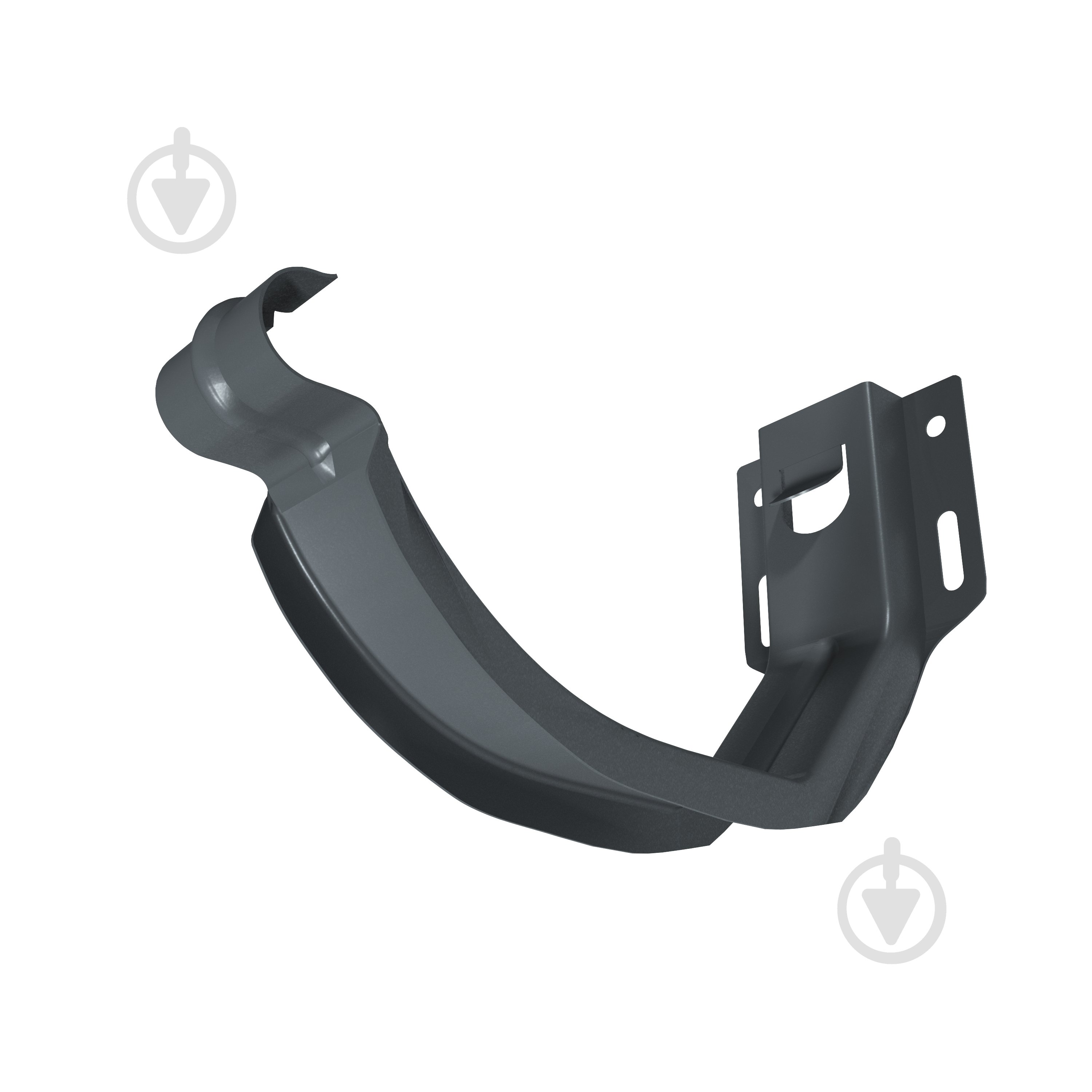 Держатель желоба SMART™ 125 RAL 7016 - фото 1