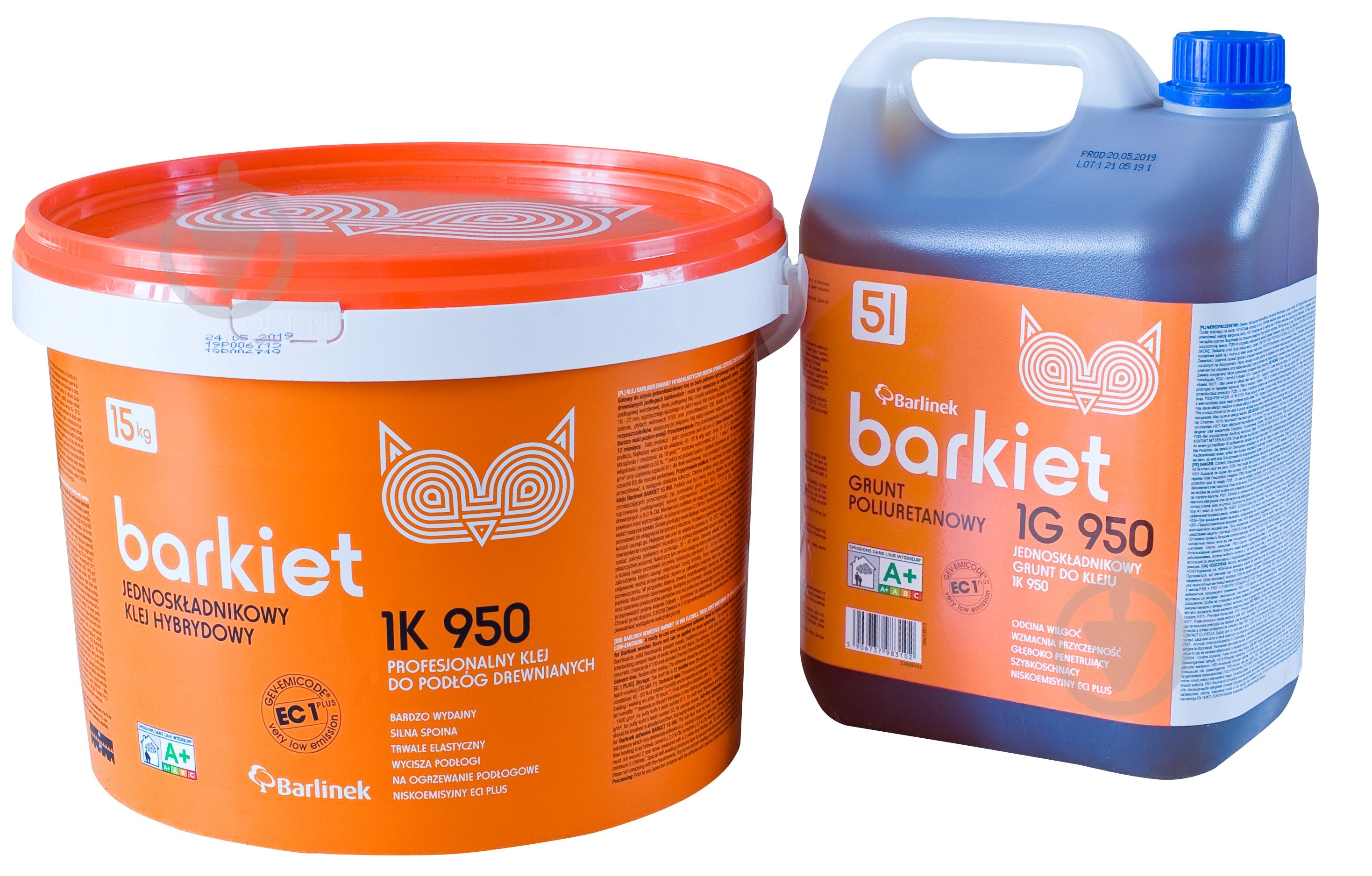 Грунт к паркетному клею Barlinek KLJ-GR5-1G950 - фото 2