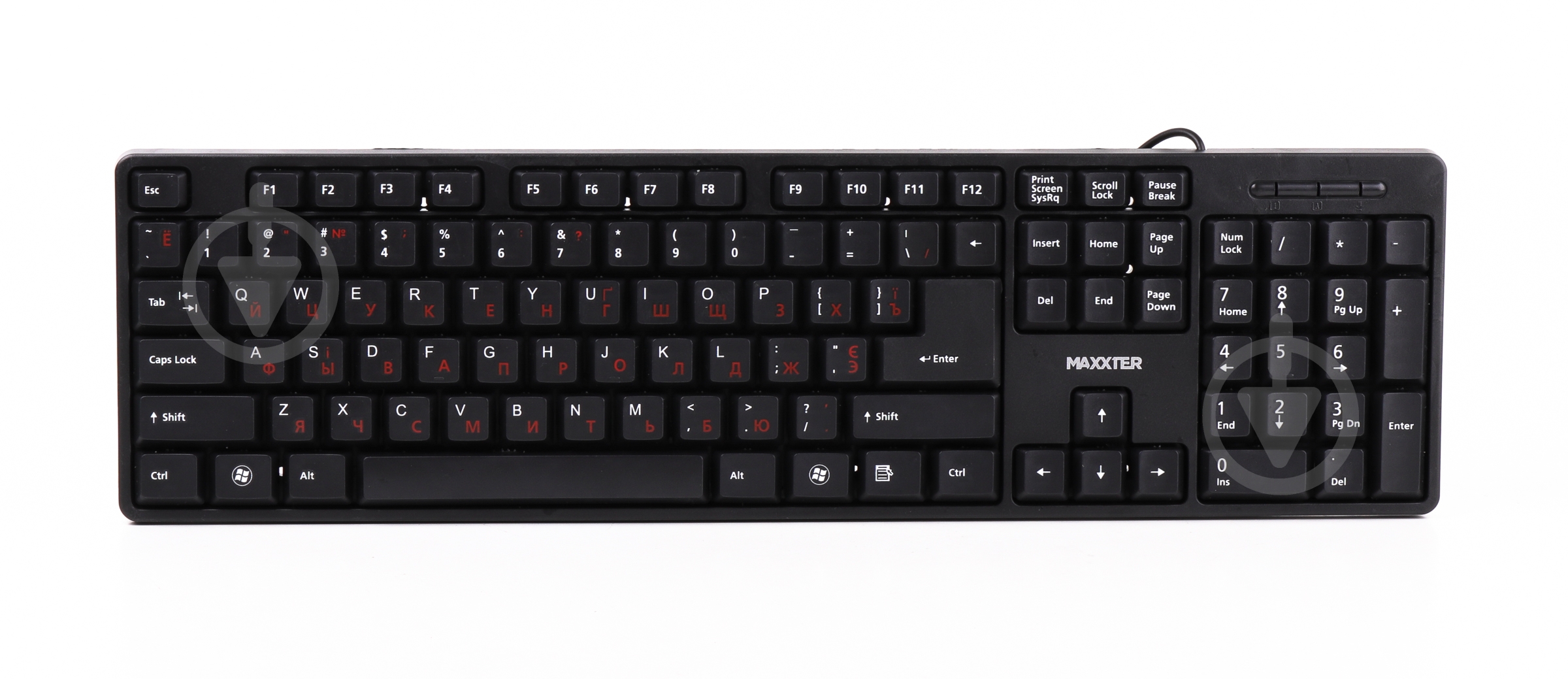 Клавиатура Maxxter (KB-109-U) KB-109-U - фото 1