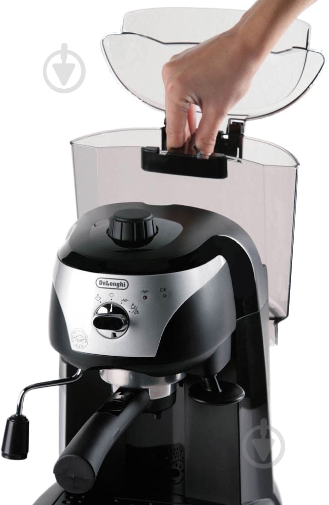 Кофеварка рожковая Delonghi EC 221 B - фото 3