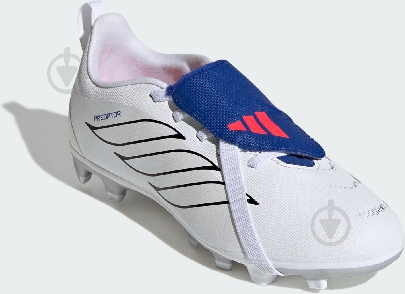 ᐉ Бутси Adidas PREDATOR CLUB FT EL FG/MG J FTWWHT/ZEROMT/ROYBLU