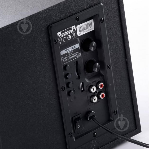 Акустическая система Microlab TMN-9U 2.1 black - фото 7