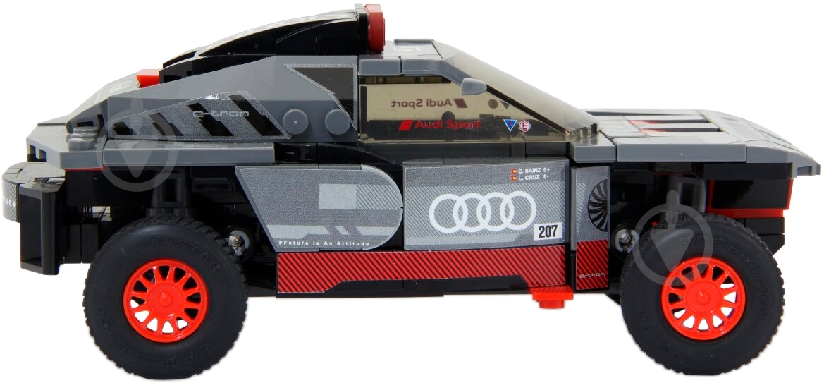 Конструктор Rastar Машинка Bricks Audi RS Q e-tron 1:30 454.00.87 - фото 4